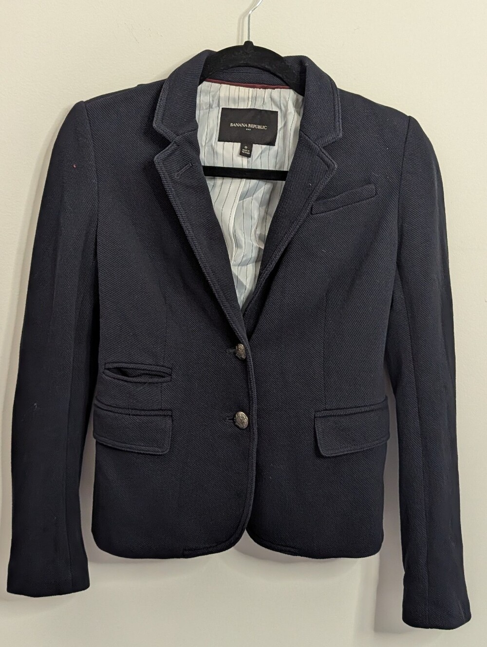 Banana Republic Navy Blazer Size 0